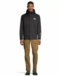 Helly Hansen Men's Seven J Hooded Rain Jacket, Waterproof, Breathable, Shell, Windbreaker -NIKE store FGL 331119513 01 c 1