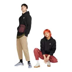 Nike Sportswear Men's Club BB Hoodie, Pullover, Drawstring -NIKE store FGL 332812997 01 e Nike Sportswear Mens Club BB Pullover Hoodie Black BV2654 010