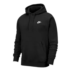 Nike Sportswear Men's Club BB Hoodie, Pullover, Drawstring -NIKE store FGL 332812997 01 f Nike Sportswear Mens Club BB Pullover Hoodie Black BV2654 010