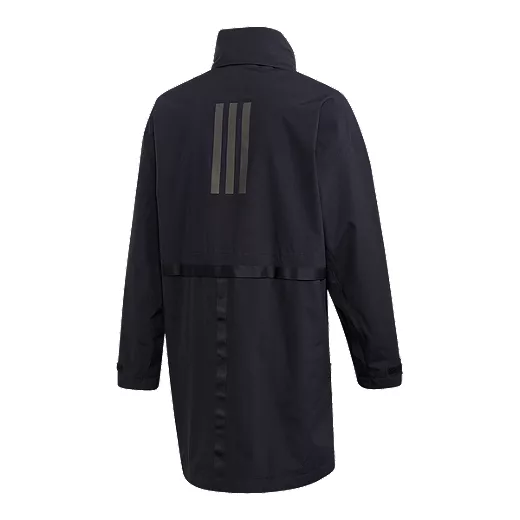 Adidas Men's Urban RAIN.RDY 2L Hooded Rain Parka, Waterproof, Long, Shell 7 Adidas Men's Urban RAIN.RDY 2L Hooded Rain Parka, Waterproof, Long, Shell - Image 7