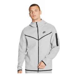 Nike Sportswear Men's Tech Hoodie, Full Zip, Fleece, Lightweight