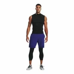 Under Armour Men's HeatGear® Armour 3/4 Tights -NIKE store FGL 333329027 01 e Under Armour Mens HeatGear Armour 3 4 Tights 1361588 001