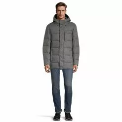 Woods Men's Lipsett Baffled Winter Jacket, Long, Insulated Down, Hooded, Water Resistant -NIKE store FGL 333442884 04 c 7601G027