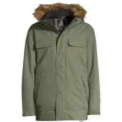 Ripzone Men's Sparwood Winter Ski Jacket, Long, Insulated Synthetic, Hooded, Waterproof -NIKE store FGL 333443137 30 d 7601J065 T