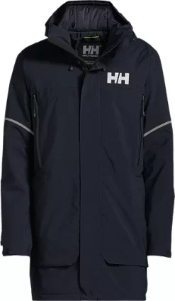 Helly Hansen Men's Oslo Winter Parka/Jacket, Long, Insulated Synthetic, Hooded, Waterproof -NIKE store FGL 333454482 41 d