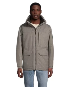 Helly Hansen Men's Chill 2.0 Winter Jacket, Long, Insulated Synthetic, Hooded, Waterproof