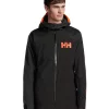 Helly Hansen Men's Powdreamer Winter Ski Jacket, Insulated, Hooded, Waterproof, Breathable