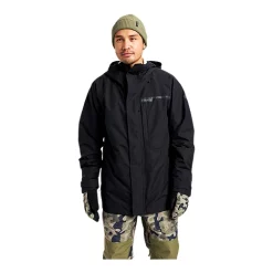 Burton Men's GORE-TEX Powline Winter Snowboard Jacket, Insulated, Hooded, Waterproof