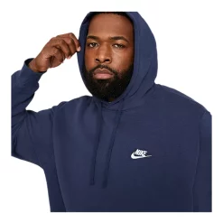 Nike Sportswear Men's Club LC Hoodie, Pullover, Fleece, Drawstring, Moisture Wicking -NIKE store FGL 333562893 41 c Nike Mens Club Fleece LC Pullover Hoodie BV2654 410