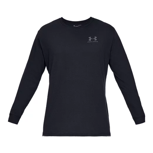 Under Armour Men's Charged Cotton Sportstyle LC Long Sleeve T Shirt 4 Under Armour Men's Charged Cotton Sportstyle LC Long Sleeve T Shirt - Image 4