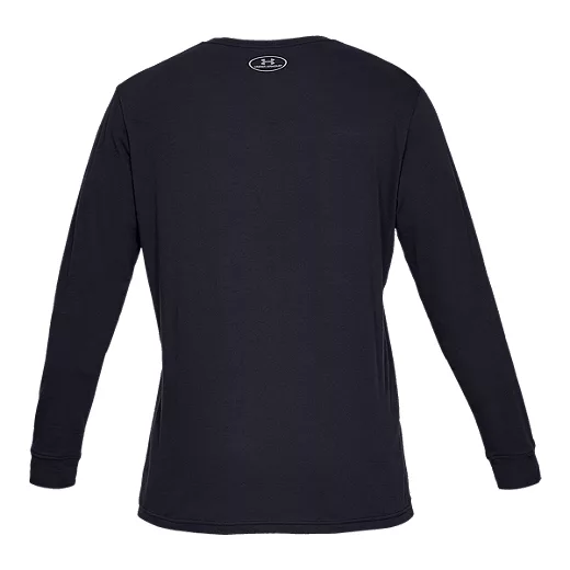 Under Armour Men's Charged Cotton Sportstyle LC Long Sleeve T Shirt 5 Under Armour Men's Charged Cotton Sportstyle LC Long Sleeve T Shirt - Image 5