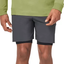 FWD Men's Push Training Lined 7" Shorts, Regular Fit, Gym, Drawstring