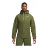 Nike Men's Therma-FIT Full Zip Jacket Hoodie, Fleece, Water-Resistant