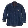 Carhartt Men's Denim Fleece Lined Jacket