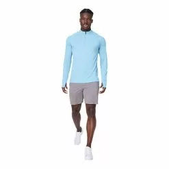 FWD Men's Push Lightweight 1/4 Zip Top -NIKE store FGL 333949068 45 e FWD Mens Push Lightweight 1 4 Zip Long Sleeve Top 70013F03154312