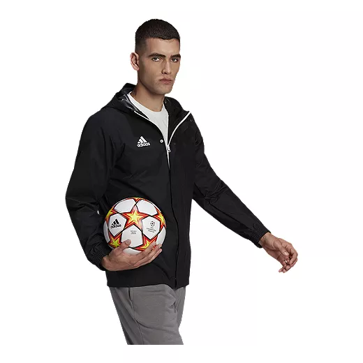 Adidas Men's Entrada 22 All Weather Jacket 3 Adidas Men's Entrada 22 All Weather Jacket - Image 3
